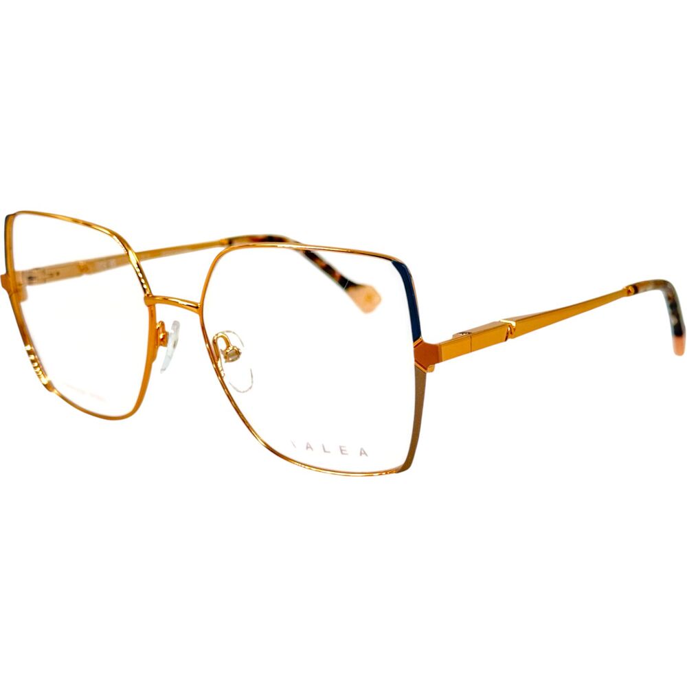 Yalea VYA088 Gerty Womens Eyeglass Frame 08FC Shiny Copper Gold